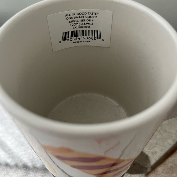 Kate Spade♠️Snap Happy Macaroon Dish & All in Good Taste One Smart Cookie 🍪 Mug - Picture 5 of 5